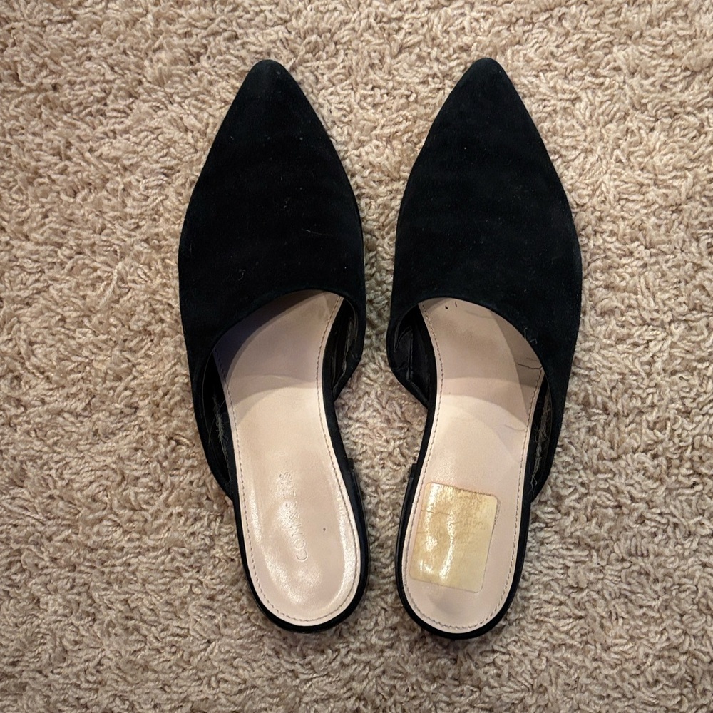 Com & Sens Black Women's Slip-On Shoes
